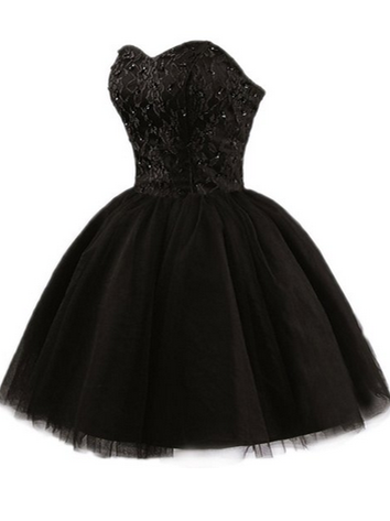 Black Lace Prom Dress, Black Lace Homecoming Dress jbydress Black Lace Prom Dress, Black Lace Homecoming Dress jbydress