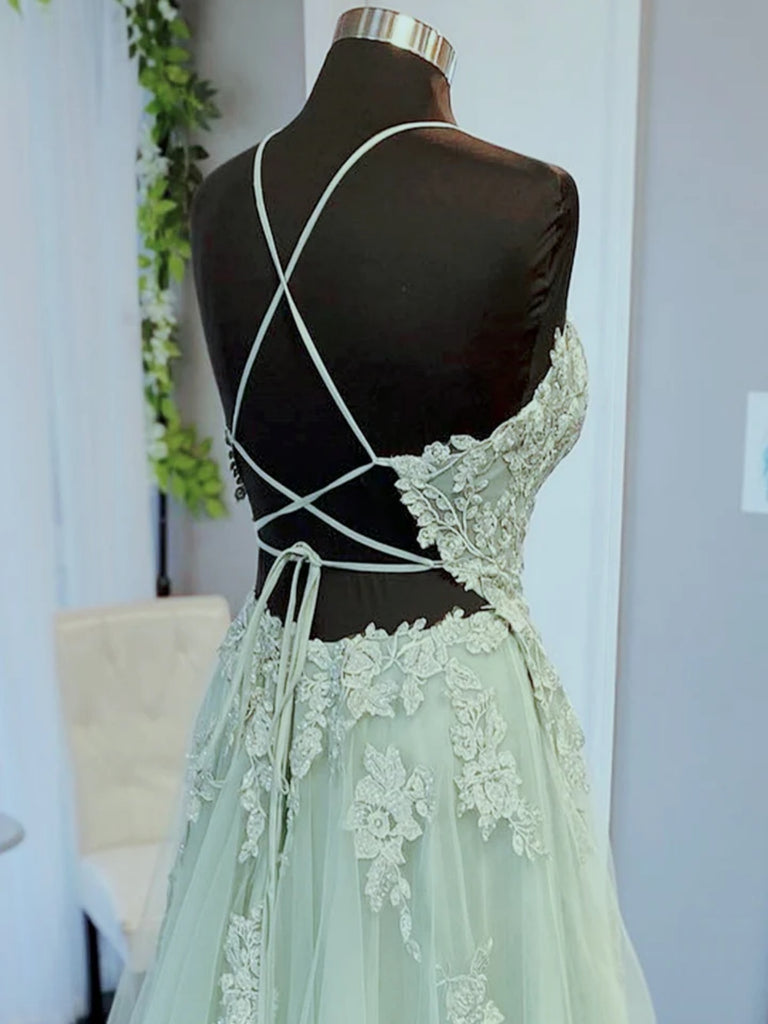 A Line V Neck Short Sage Green Lace Prom Dresses, Short Sage Green Lac jbydress A Line V Neck Short Sage Green Lace Prom Dresses, Short Sage Green Lac jbydress