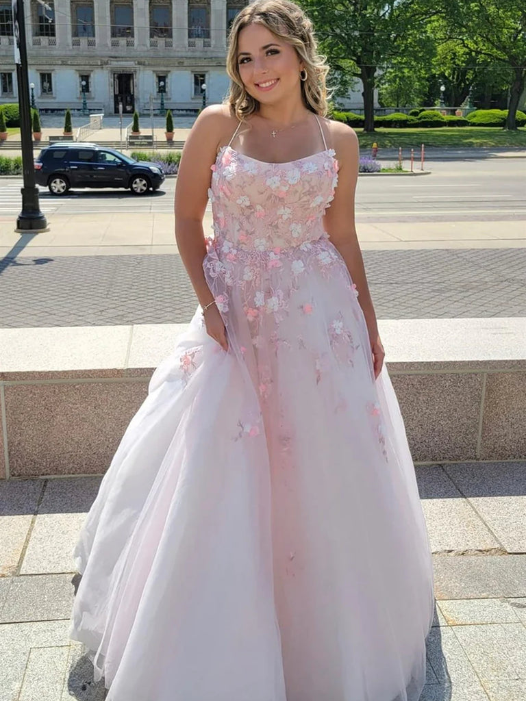 Pink Lace Floral Backless Prom Dresses, Open Back Pink Lace Floral Lon jbydress Pink Lace Floral Backless Prom Dresses, Open Back Pink Lace Floral Lon jbydress