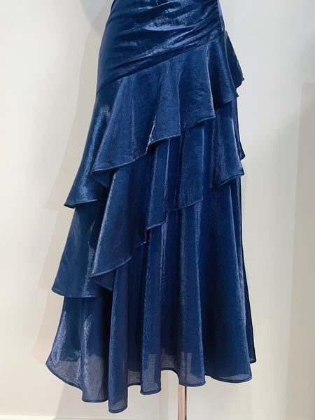 Royal Blue Mermaid Long Prom Dresses, Blue Mermaid Long Formal Dresses