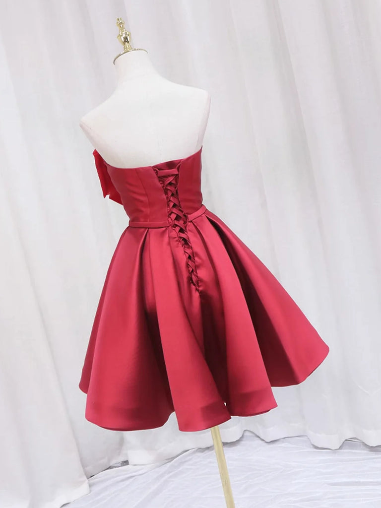Short Red Prom Dresses, Short Red Formal Homecoming Dresses jbydress Short Red Prom Dresses, Short Red Formal Homecoming Dresses jbydress