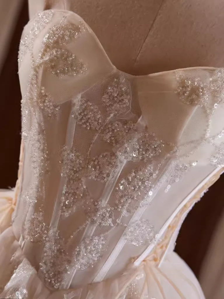 Strapless White Lace Short Prom Dresses, Ivory Lace Homecoming Dresses jbydress Strapless White Lace Short Prom Dresses, Ivory Lace Homecoming Dresses jbydress