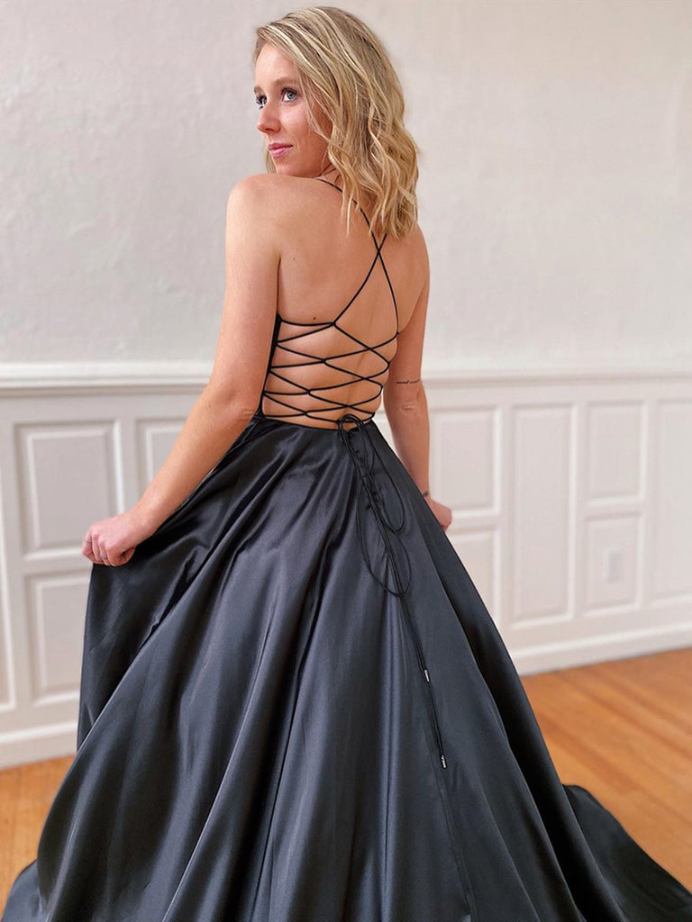 Black Maxi Dress - Chic Open Back Dress - Long Sleeve Maxi Dress - Lulus