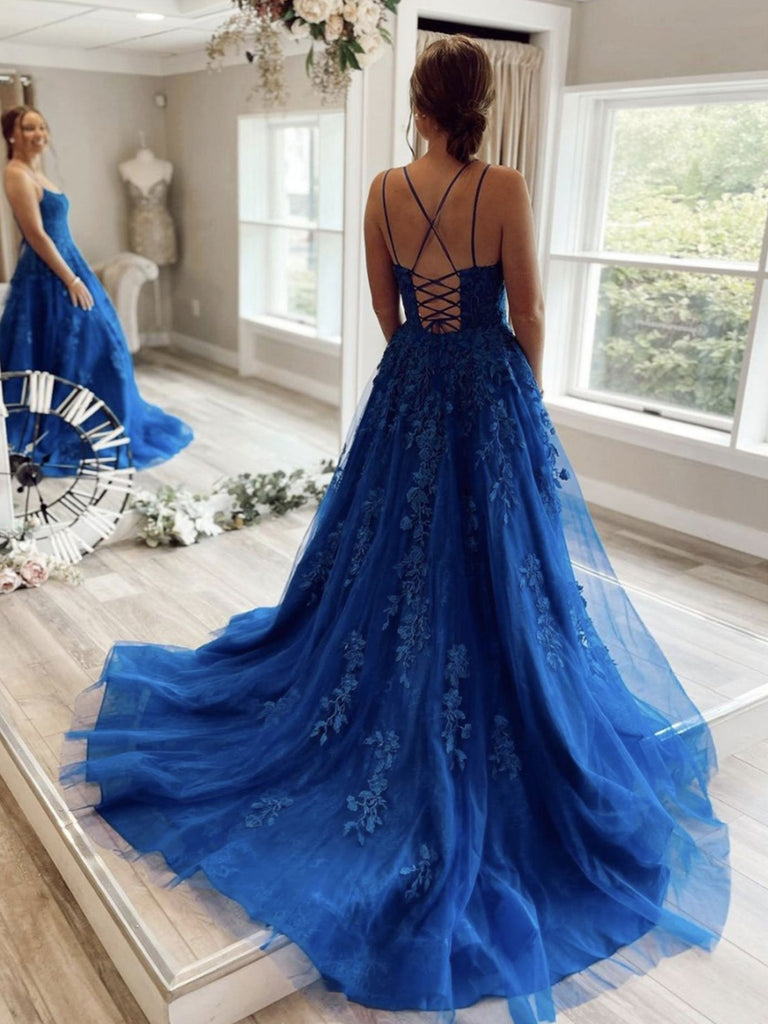 blue lace backless dress Backless Light Blue Lace Prom Dresses, Open Back Light Blue Lace Forma jbydress