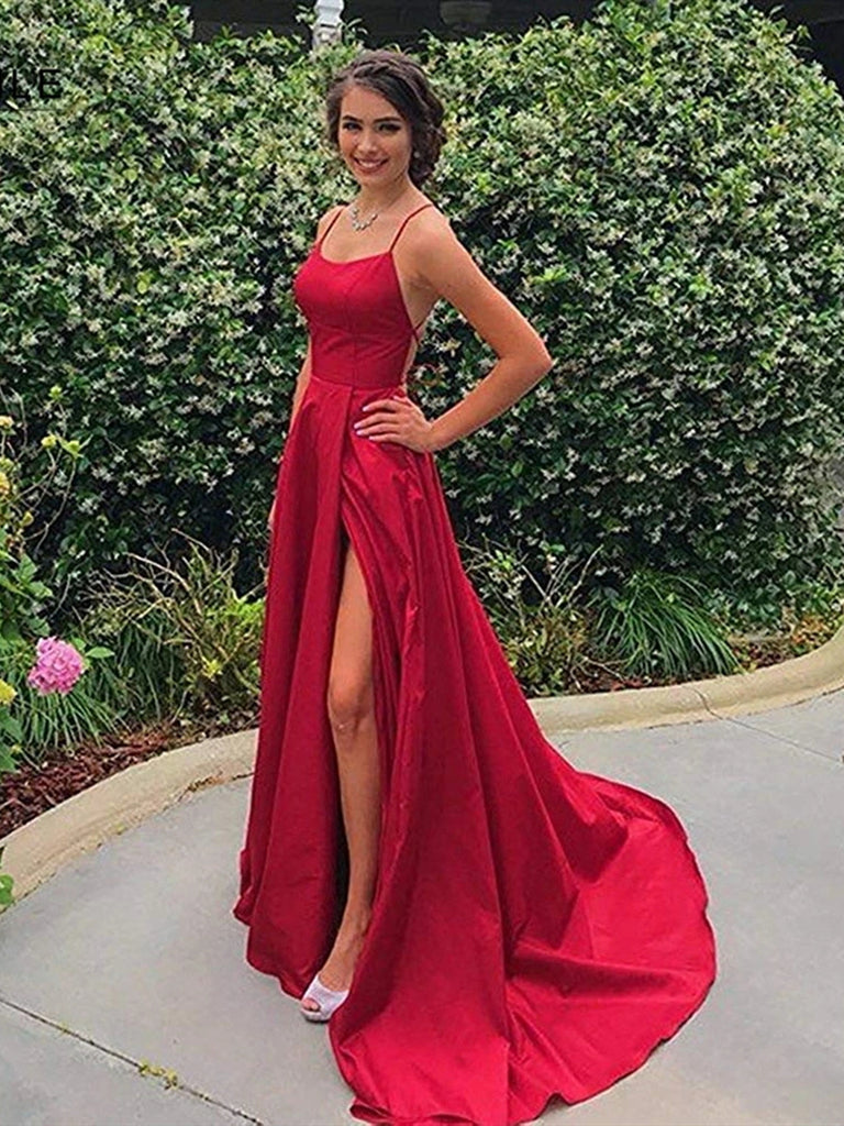 Cross Back Burgundy Long Prom Dresses, Backless Wine Red Long Formal E jbydress Cross Back Burgundy Long Prom Dresses, Backless Wine Red Long Formal E jbydress