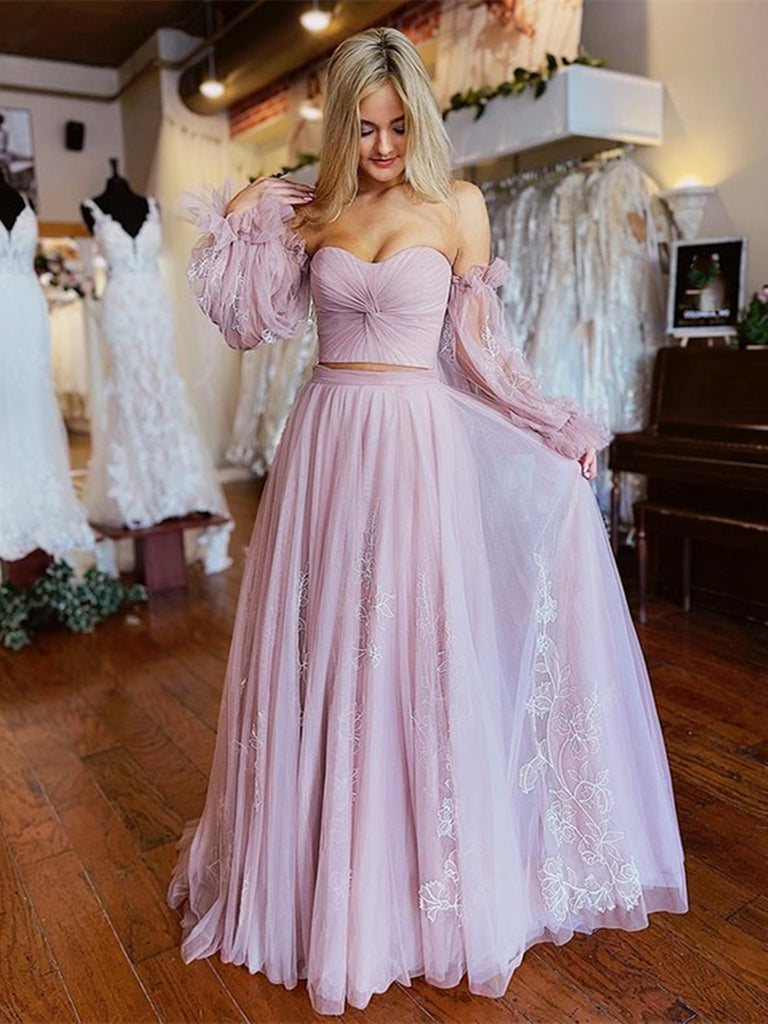 Light Purple Floral Lace Prom Dresses, Light Purple Floral Lace Formal jbydress Light Purple Floral Lace Prom Dresses, Light Purple Floral Lace Formal jbydress