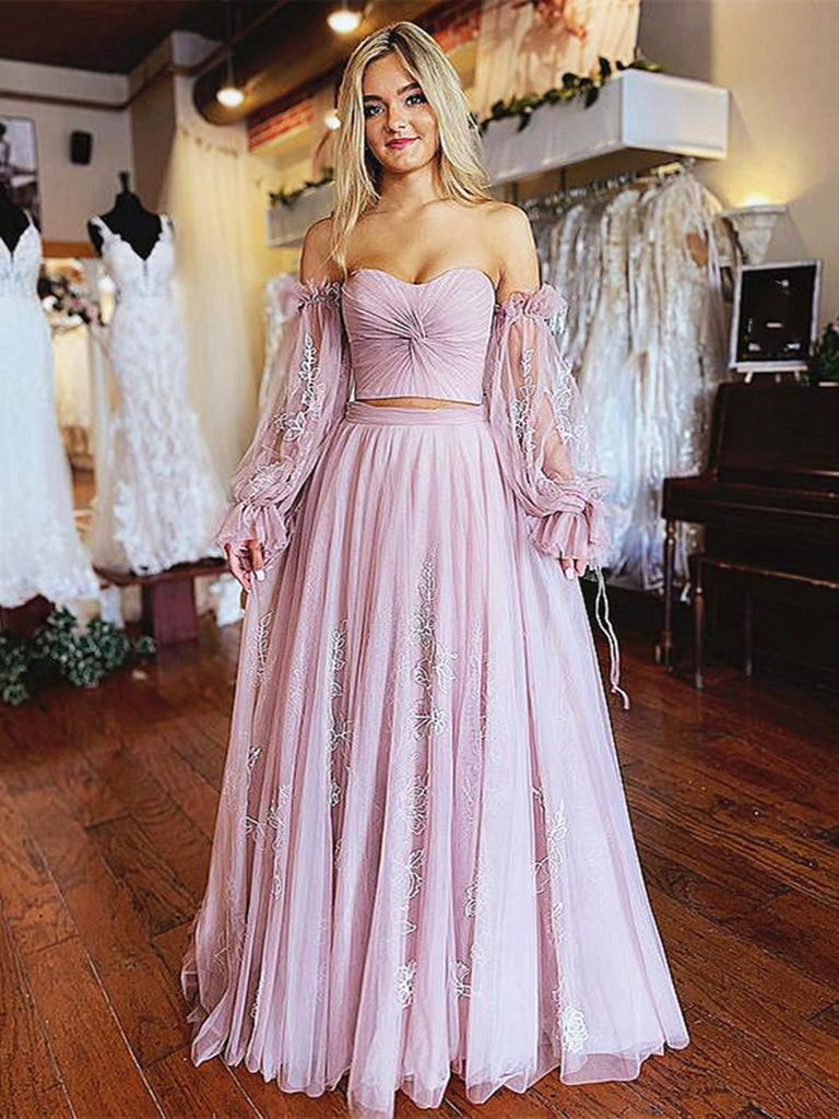 Light Purple Floral Lace Prom Dresses, Light Purple Floral Lace Formal jbydress Light Purple Floral Lace Prom Dresses, Light Purple Floral Lace Formal jbydress