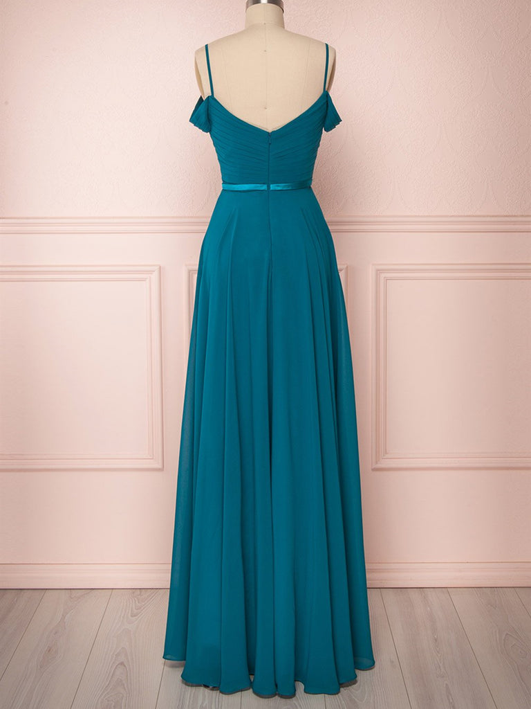 Off Shoulder Peacock Blue Prom Dress Long, Floor Length Peacock Blue B jbydress Off Shoulder Peacock Blue Prom Dress Long, Floor Length Peacock Blue B jbydress