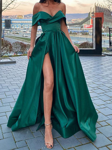 Sexy Spaghetti Straps Trumpet/Mermaid Backless Dark Green Lace Prom Dr –  jbydress