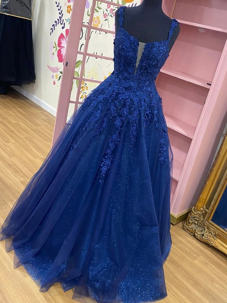 Shiny Navy Blue Lace Prom Dresses, Navy Blue Lace Formal Graduation Dr jbydress Shiny Navy Blue Lace Prom Dresses, Navy Blue Lace Formal Graduation Dr jbydress