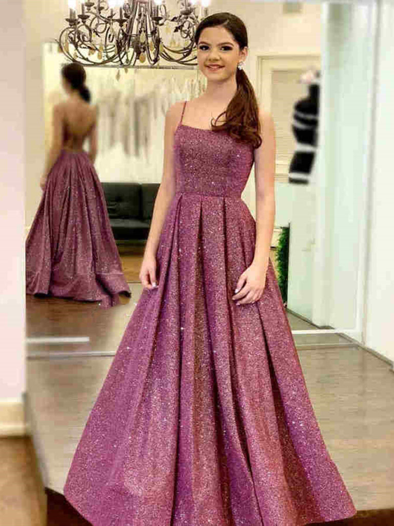 Shiny Purple Long Prom Dresses, Purple Long Formal Evening Dresses – jbydress Shiny Purple Long Prom Dresses, Purple Long Formal Evening Dresses – jbydress