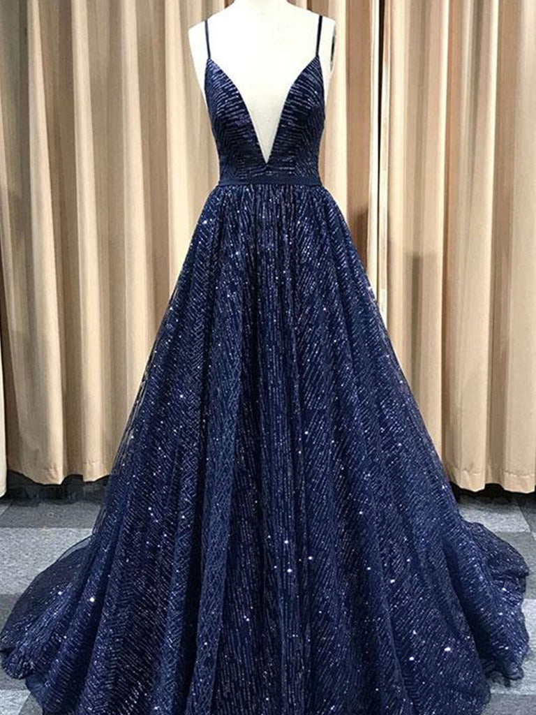 Romantic Royal Blue Glittering Star Gown with Cloak | Blue ball gowns, Royal  dresses, Ball gowns