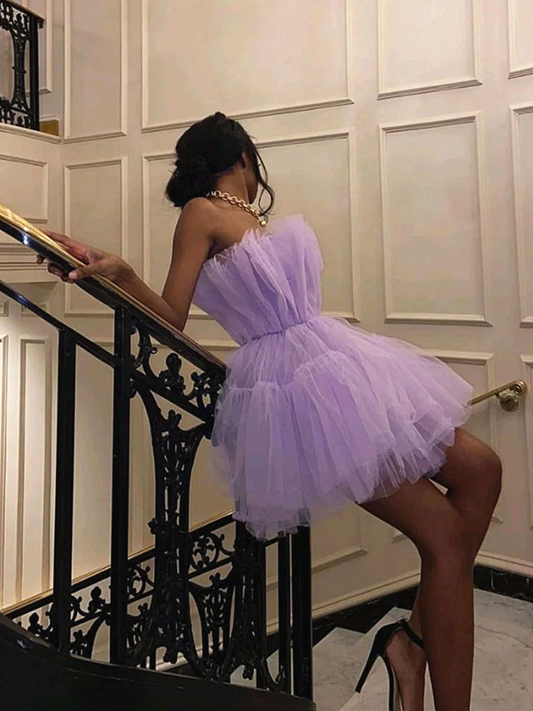 Short Purple Prom Dresses, Short Purple Graduation Homecoming Dresses jbydress Short Purple Prom Dresses, Short Purple Graduation Homecoming Dresses jbydress