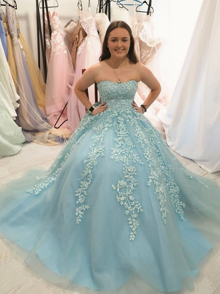 prom dresses ice blue Dave & Johnny A10437 - Sleeveless Lace-Up Back Prom Dress 14 / Ice Blue