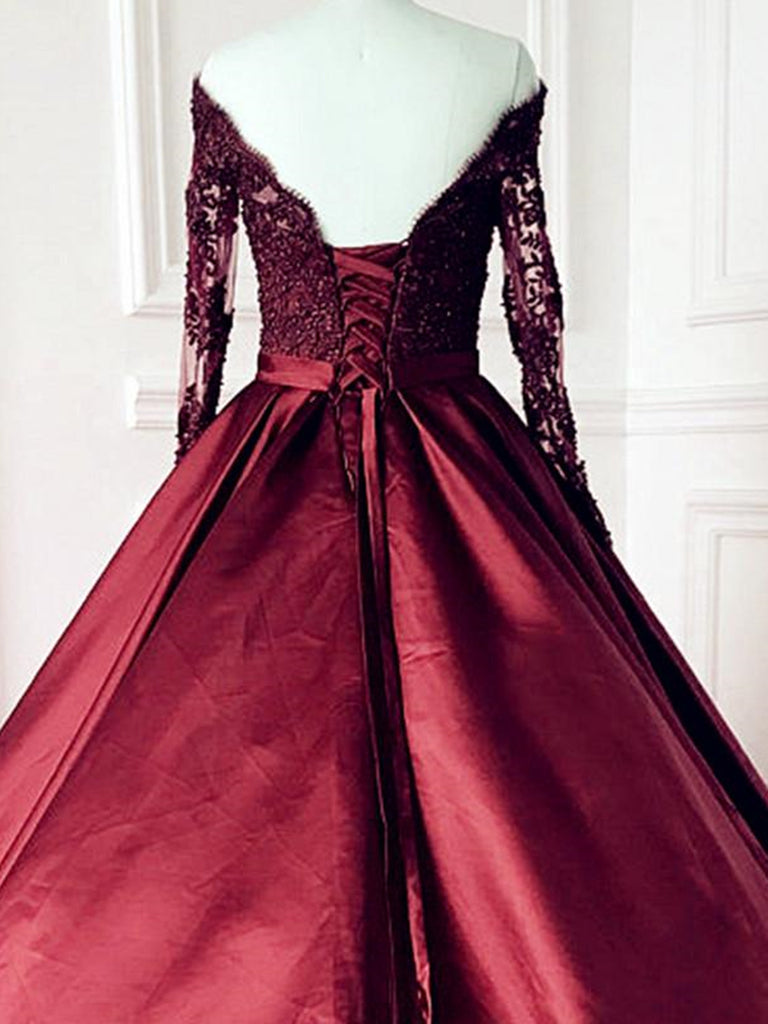 wine lace long sleeve dress sevila long sleeve mini dress lace burgundy Shein |New Burgundy Sexy Off-Shoulder Lace Mini
