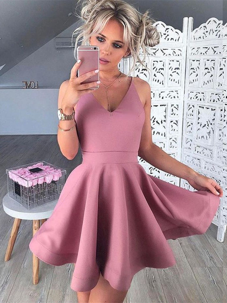 Chic Short Prom Dress, Short Graduation Dress, Homecoming Dress, Purpl jbydress Chic Short Prom Dress, Short Graduation Dress, Homecoming Dress, Purpl jbydress