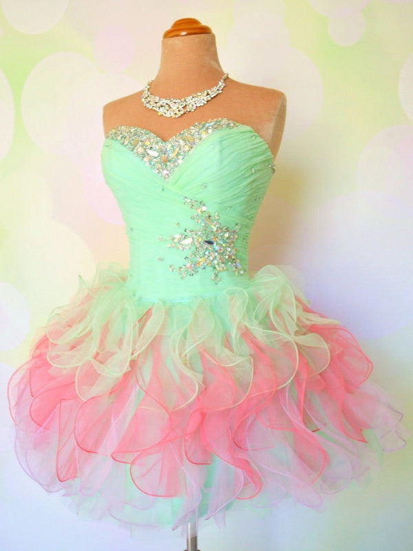 Custom Made Colorful Short Prom Dresses, Short Formal Dresses, Homecom jbydress Custom Made Colorful Short Prom Dresses, Short Formal Dresses, Homecom jbydress